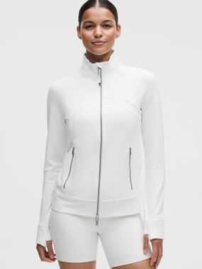 Lululemon white define jacket size 10